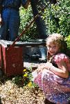 Rose Jeavons Demonstrating Solar Cooking Techniques